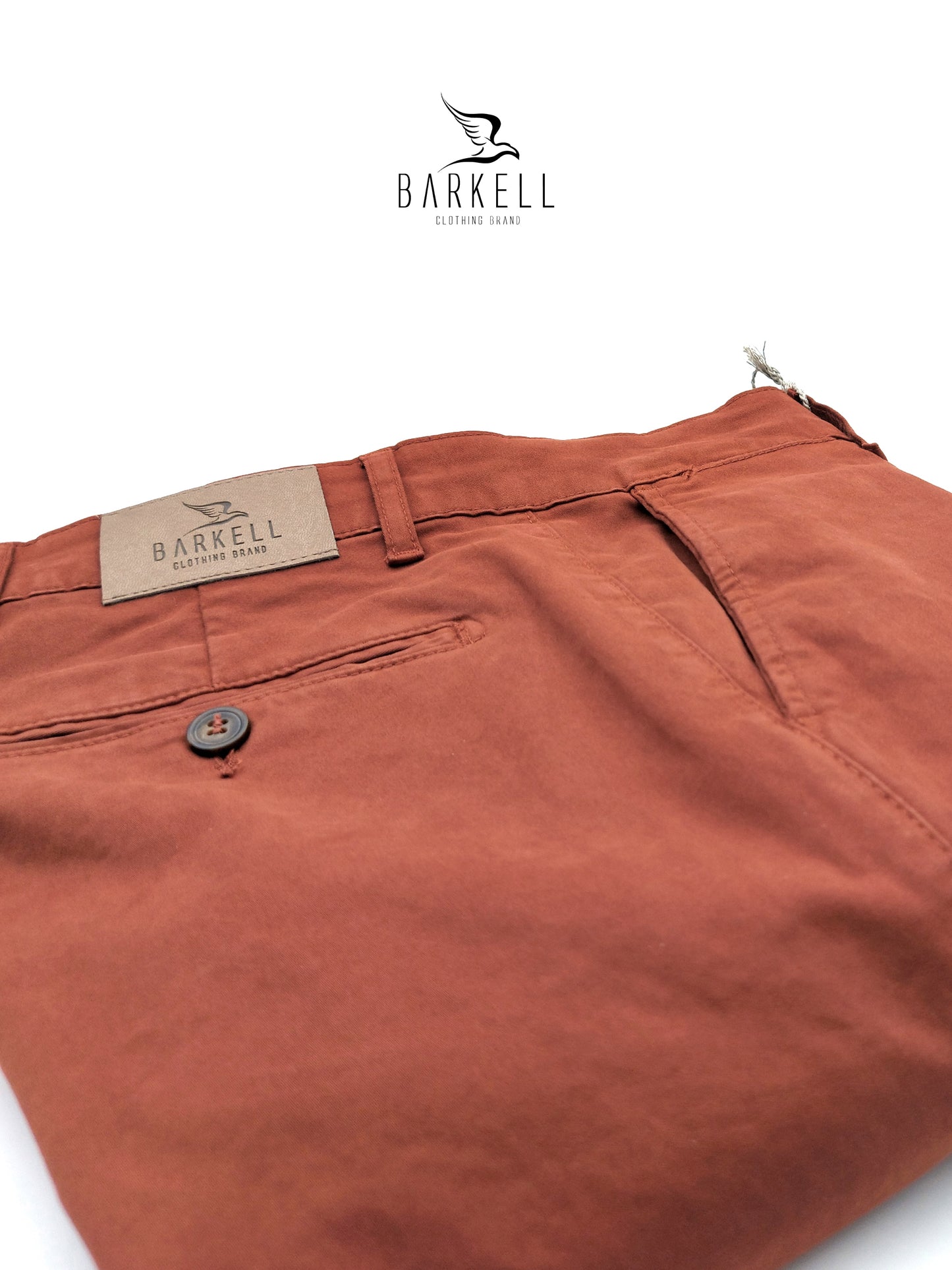 Pantalone Aragosta Modello Chinos in Cotone Raso