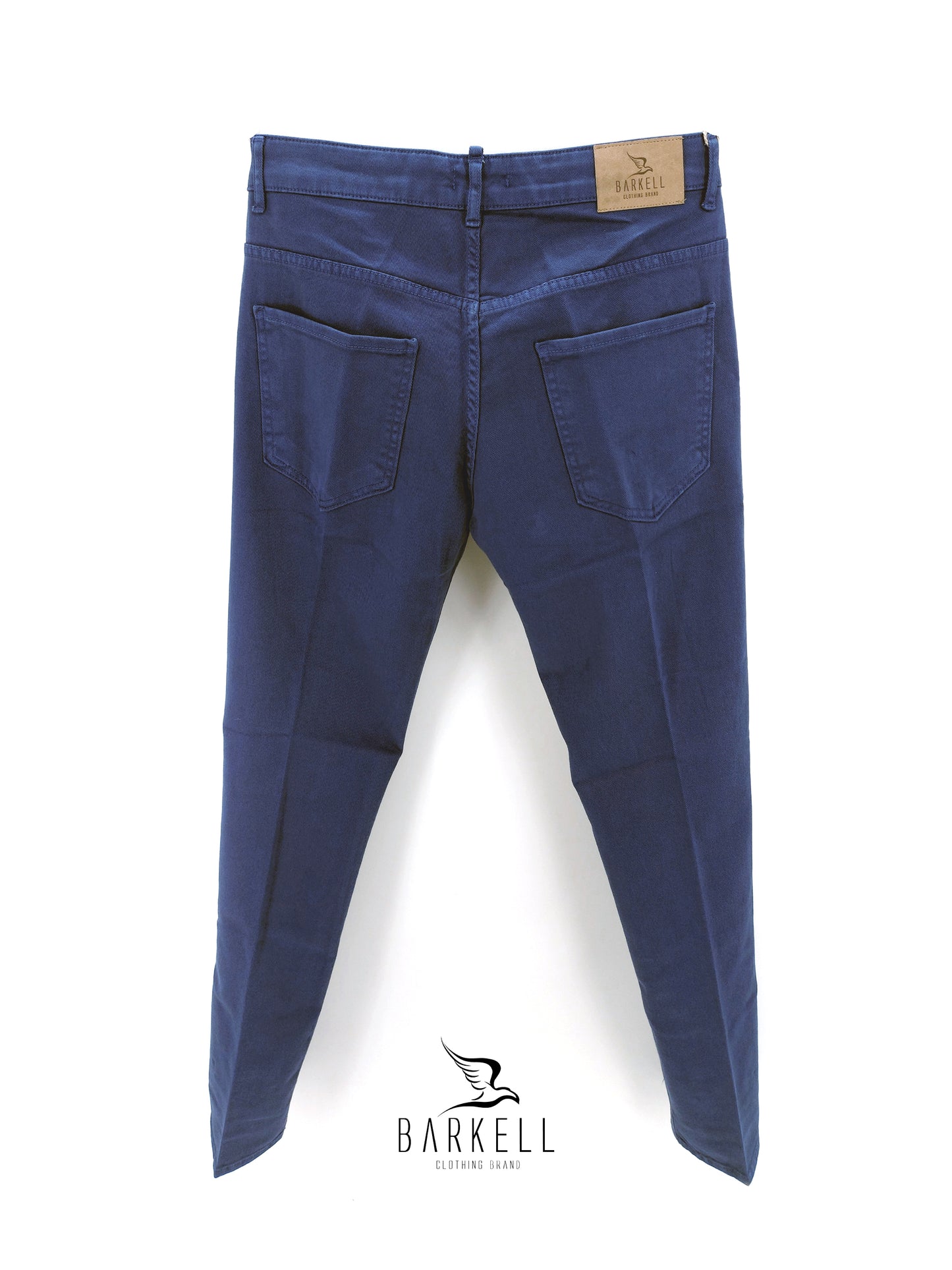 Pantalone Avio Modello Jeans Cinque Tasche in Cotone Bull Vela